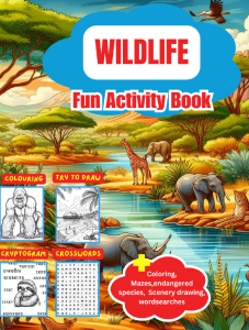 Wildlife activity book